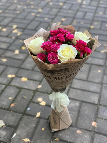 Букет цветов из: Розы в Байкальске